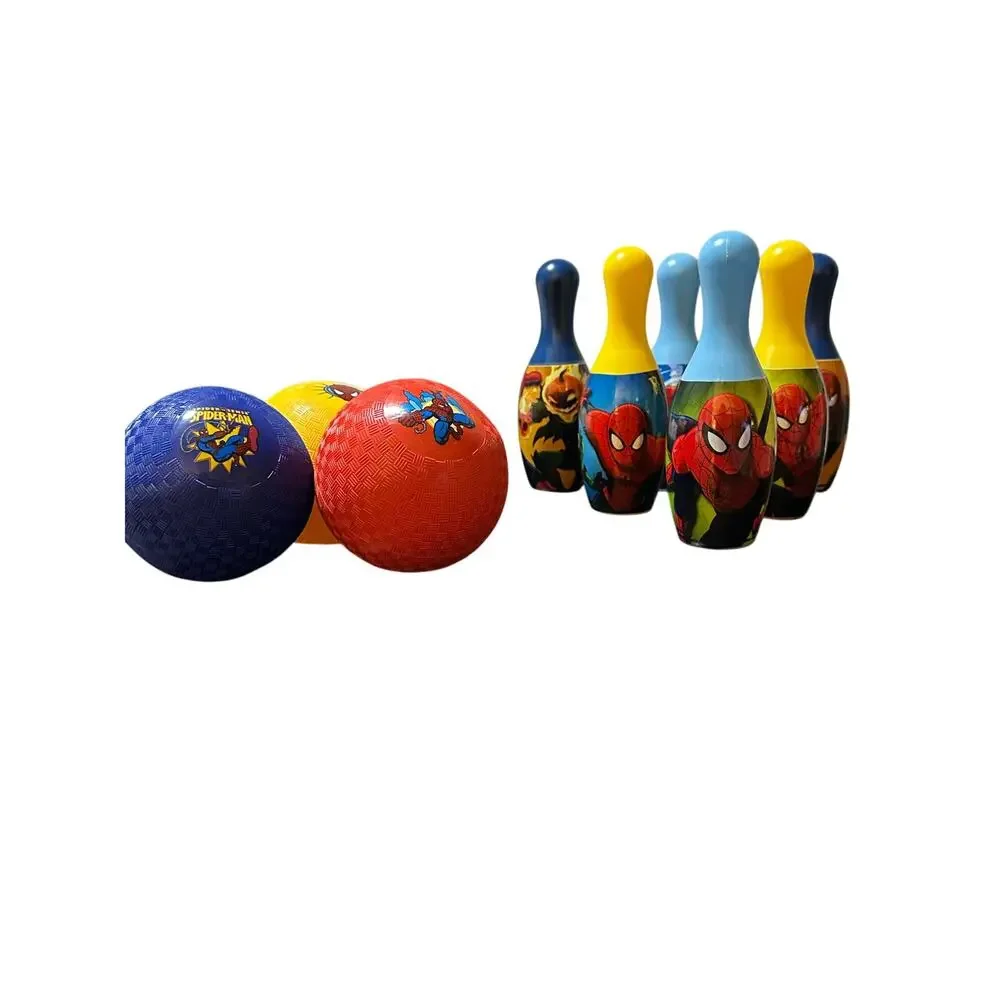 Hedstrom Spider-Man Bowling Set for Kids